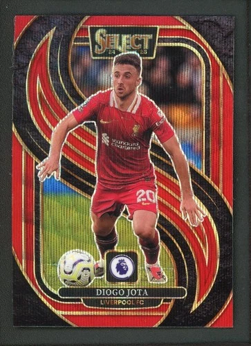 Diogo Jota 2024 Panini Select Mezzanine Wave Rosso /88