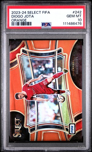Diogo Jota 2023 Panini Select Orange /49