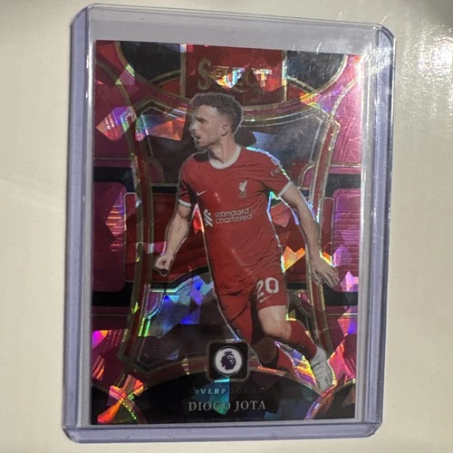 Diogo Jota 2023 Panini Select Pink Ice