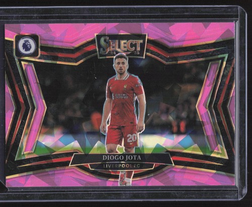 Diogo Jota 2024 Panini Select Pink Ice