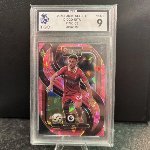 Diogo Jota 2024 Panini Select Pink Ice