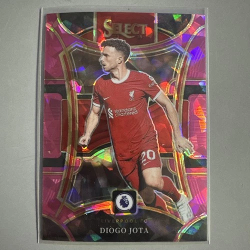 Diogo Jota 2024 Panini Select Pink Ice Prizm