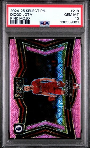 Diogo Jota 2024 Panini Select Pink Mojo