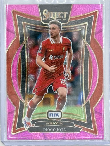 Diogo Jota 2024 Panini Select Pink Mojo /299