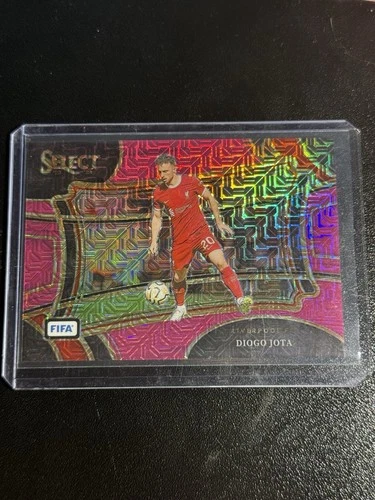 Diogo Jota 2023 Panini Select Pink Mojo Prizm /199