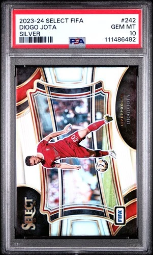 Diogo Jota 2023 Panini Select Plata