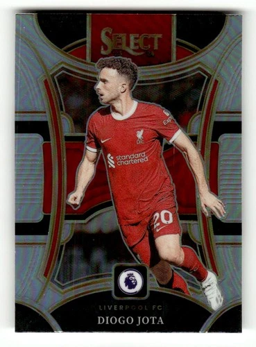 Diogo Jota 2023 Panini Select Premier League Silver Prizm