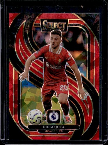 Diogo Jota 2024 Panini Select Red Ice #141