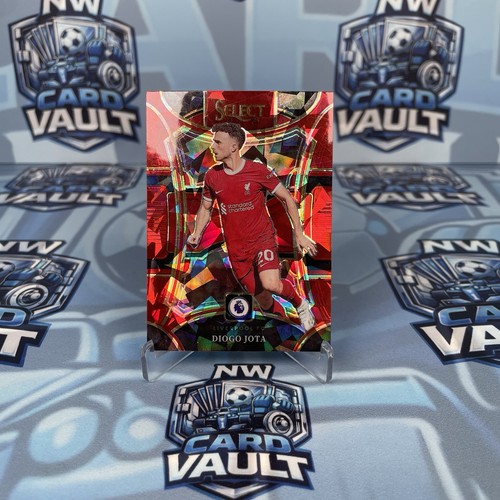 Diogo Jota 2023 Panini Select Red Ice