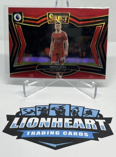 Diogo Jota 2025 Panini Select Red Prizm