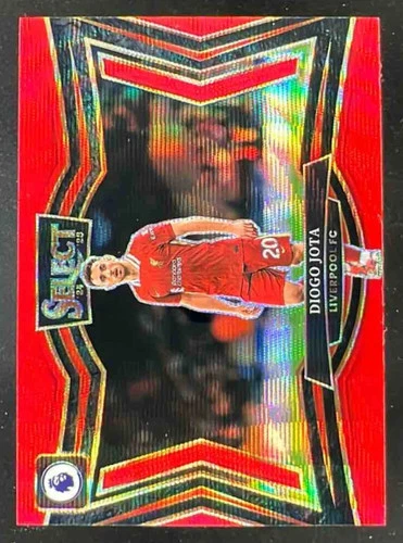 Diogo Jota 2024 Panini Select Red Wave /88
