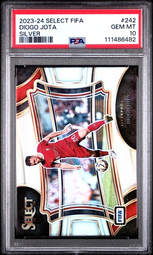 Diogo Jota 2024 Panini Select Silver