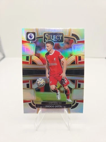 Diogo Jota 2023 Panini Select Silver Prizm