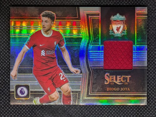 Diogo Jota 2023 Panini Select Silver Prizm