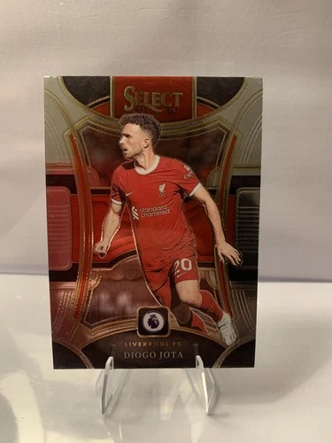 Diogo Jota 2023 Panini Select Silver Prizm