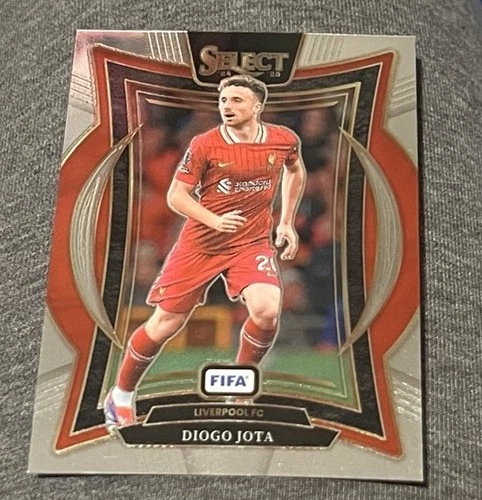 Diogo Jota 2024 Panini Select Terrace Red Prizm /22