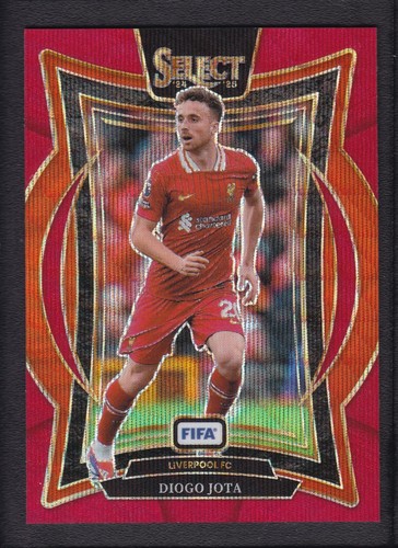 Diogo Jota 2024 Panini Select Wave Red /59