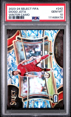 Diogo Jota 2024 Panini Select Winter Camo /99
