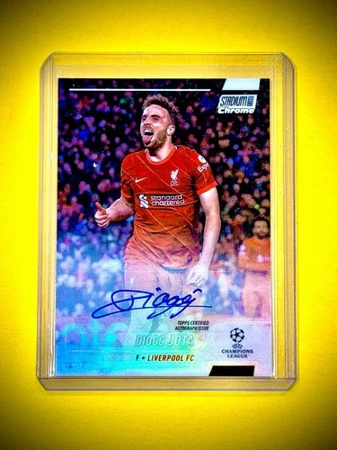 Diogo Jota 2021 Topps Stadium Club Chrome