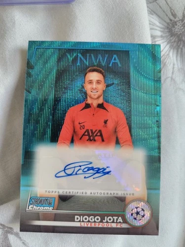 Diogo Jota 2023 Panini Stadium Club Chrome 65/75