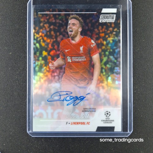 Diogo Jota 2021 Topps Stadium Club Chrome