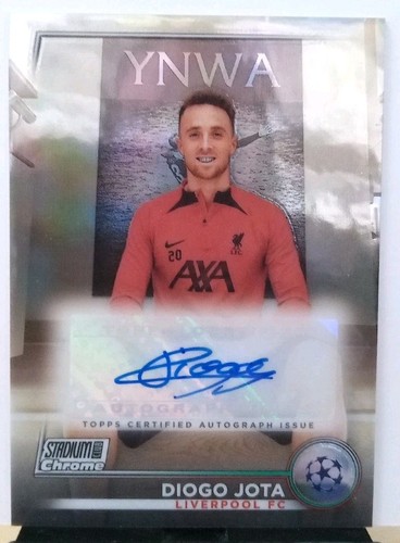 Diogo Jota 2023 Topps Stadium Club Cromo