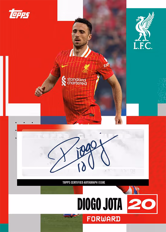 Diogo Jota 2024 Topps Knockout UEFA Club Competitions