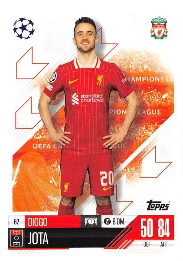 Diogo Jota 2024 Topps Match Attax UEFA Club Competitions