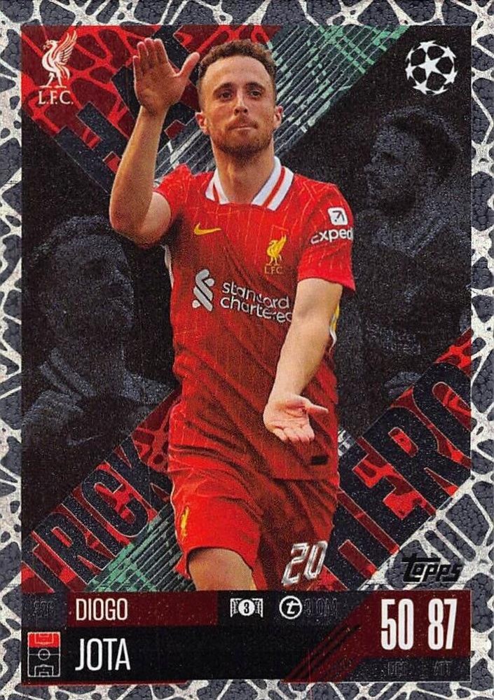 Diogo Jota 2024 Topps Match Attax UEFA Club Competitions Extra