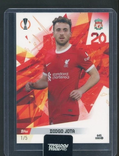 Diogo Jota 2024 Topps Total Football Red /5