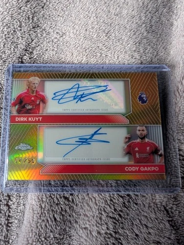 Dirk Kuyt / Cody Gakpo 2025 Topps Premier League Chrome /50