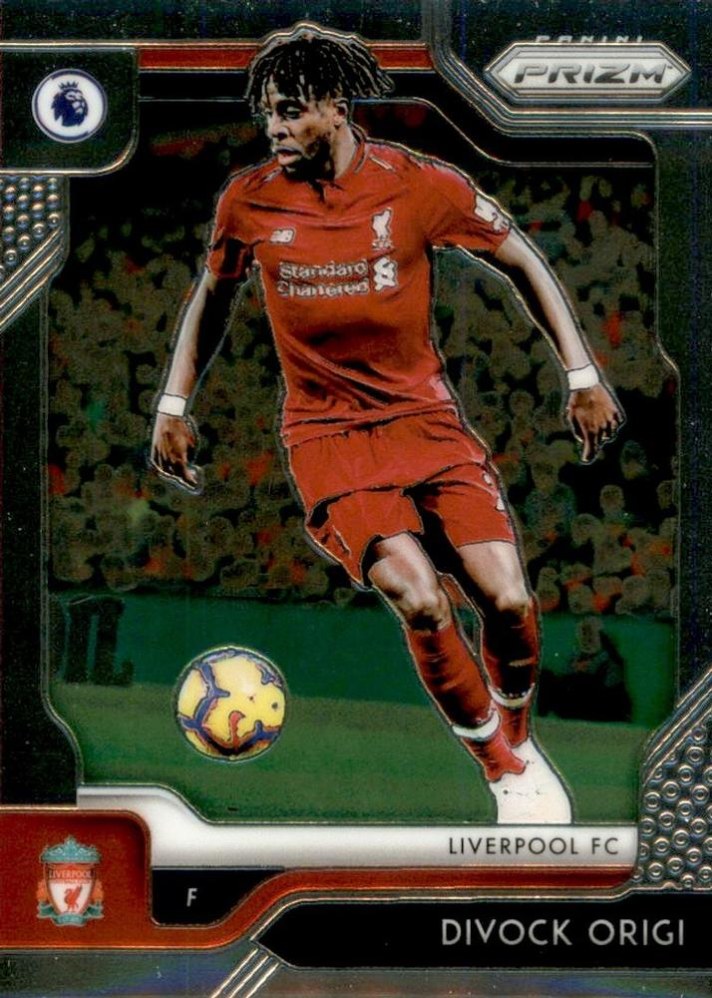 Divock Origi 2019 Panini Prizm Premier League 14
