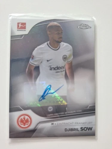 Djibril Sow 2022 Topps Chrome Bundesliga