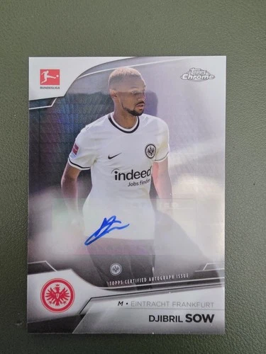 Djibril Sow 2023 Topps Chrome Bundesliga Refractor /165