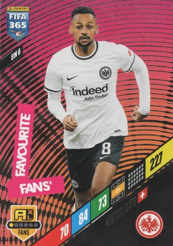 Djibril Sow 2024 Panini Adrenalyn XL FIFA 365