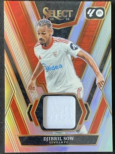 Djibril Sow 2026 Panini Select Silver