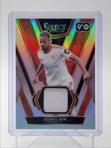 Djibril Sow 2025 Panini Select Silver Prizm