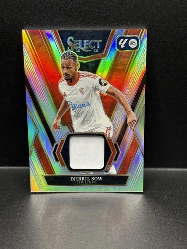 Djibril Sow 2025 Panini Select Silver Prizm