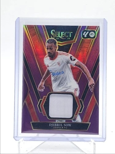 Djibril Sow 2025 Panini Select Viola Prizm /49