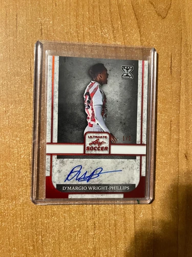 D'Margio Wright-Phillips 2023 Leaf Ultimate Soccer Red /2