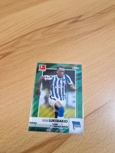 Dodi Lukebakio 2020 Topps Bundesliga Chrome Green Wave /99