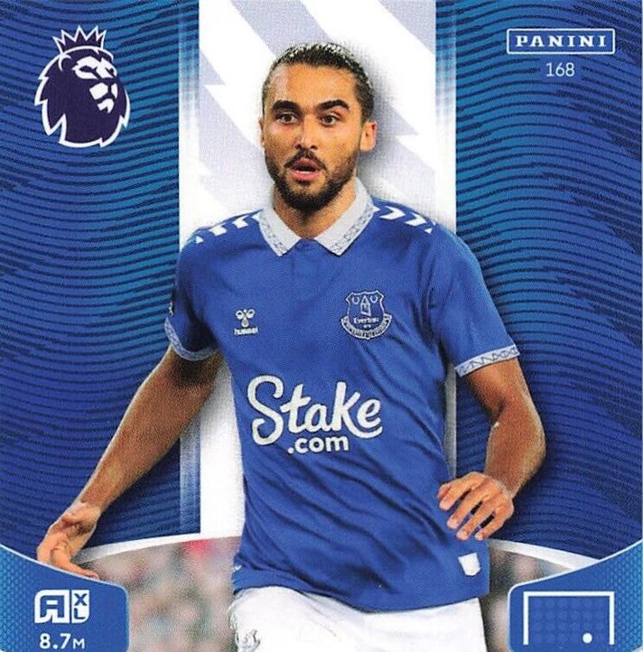 Dominic Calvert Lewin 2024 Panini Adrenalyn XL Premier League