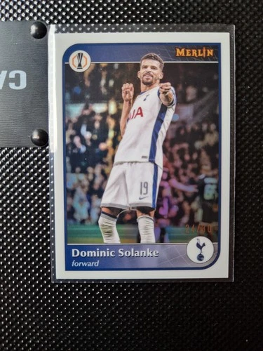 Dominic Solanke 2024 Topps Merlin Chrome /30