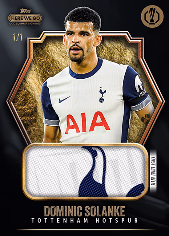 Dominic Solanke 2024 Topps Now UEFA Europa League