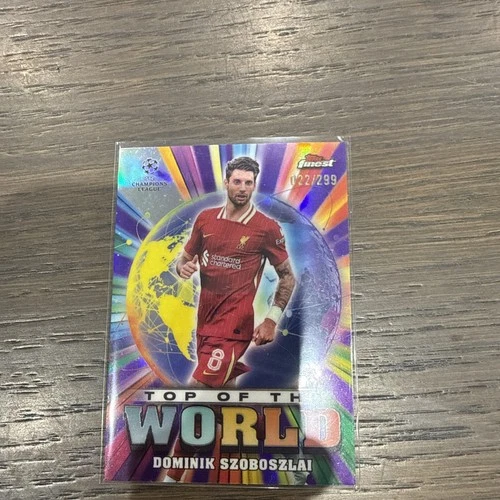 Dominic Szoboszlai 2024 Topps Finest /299