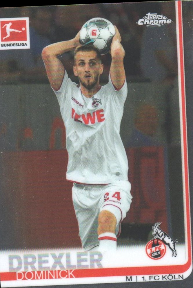 Dominick Drexler 2019 Topps Chrome Bundesliga 5