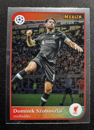 Dominik Szoboslai 2024 Topps Merlin Chrome