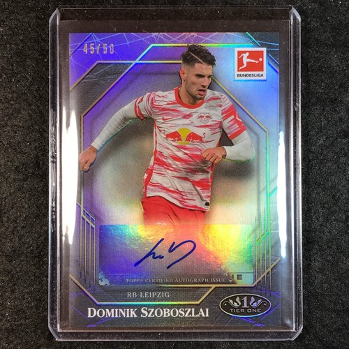 Dominik Szoboszlai 2021 Panini Bundesliga Tier One Purple /50