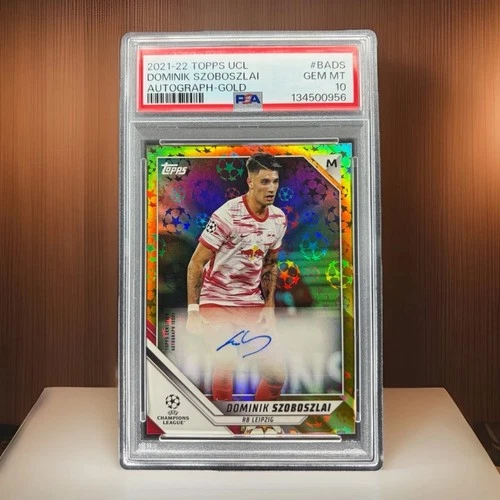 Dominik Szoboszlai 2021 Topps Champions League Gold /50