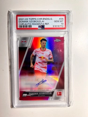 Dominik Szoboszlai 2021 Topps Chrome /150